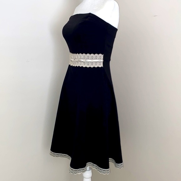 Vintage 90’s Ruby Rox strapless black dress - Picture 6 of 10